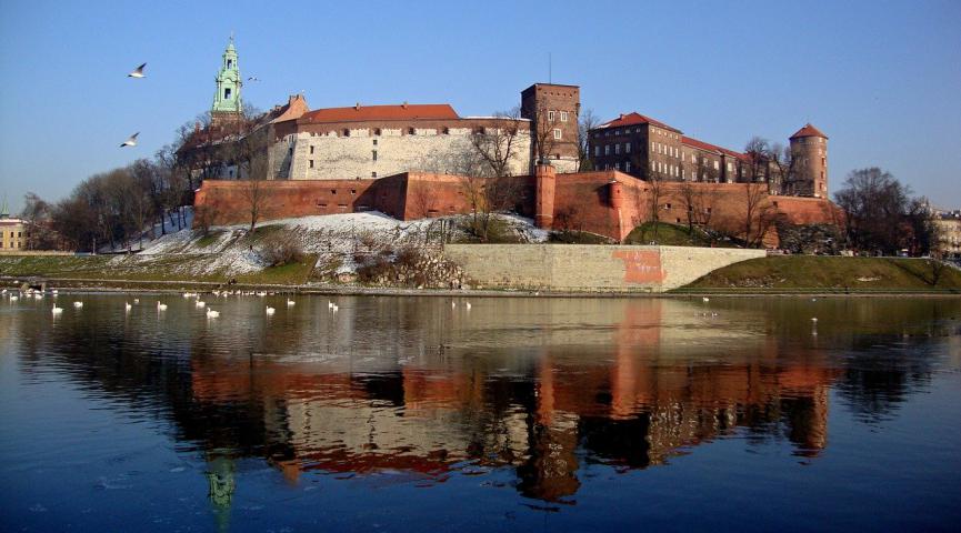 Paysage de la ville de Cracovie