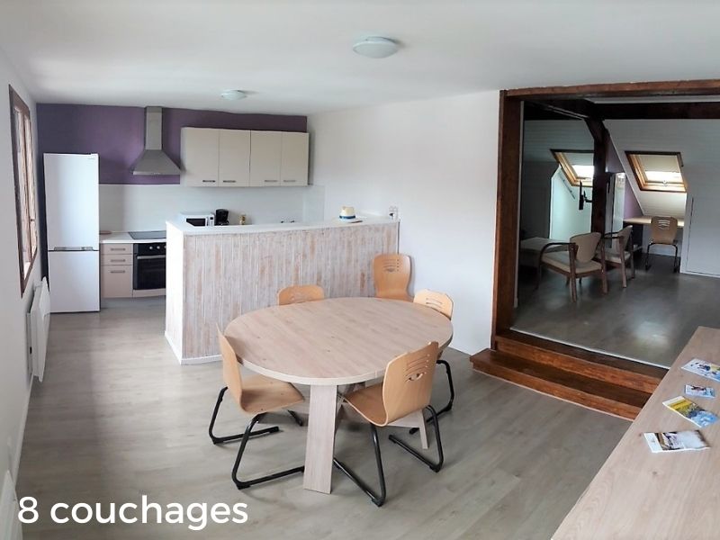 Coin cuisine appartement 8 couchages