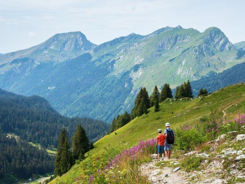 Randonneurs en Montagne