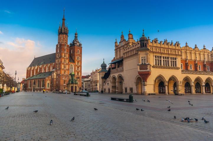 Vieille ville Cracovie