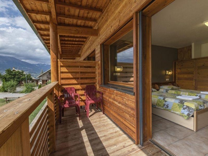Chambre avec terrasse au Domaine de Val Ubaye