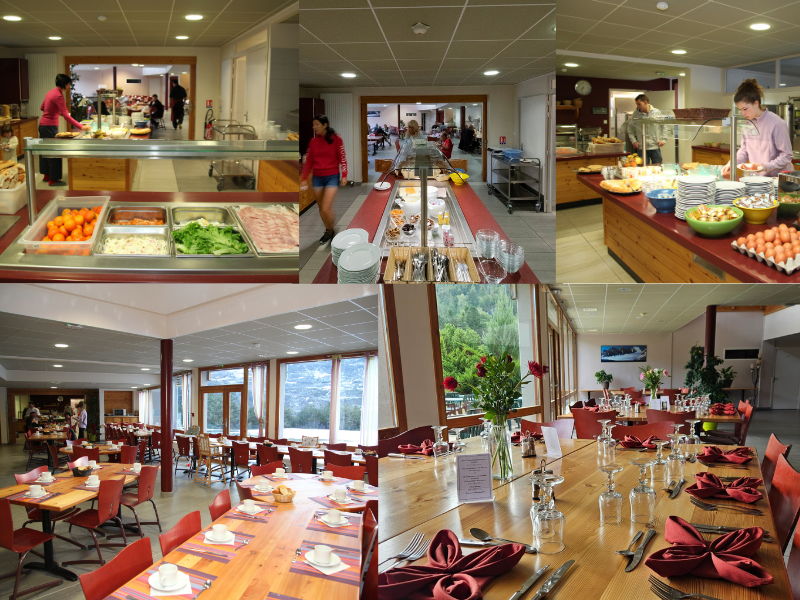 Buffet au Domaine de Val Ubaye